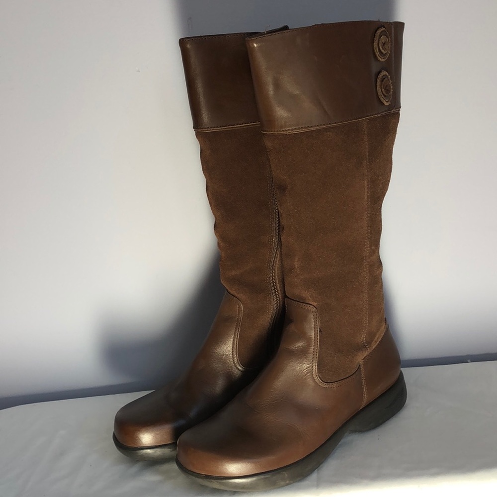 Dansko tall suede boots